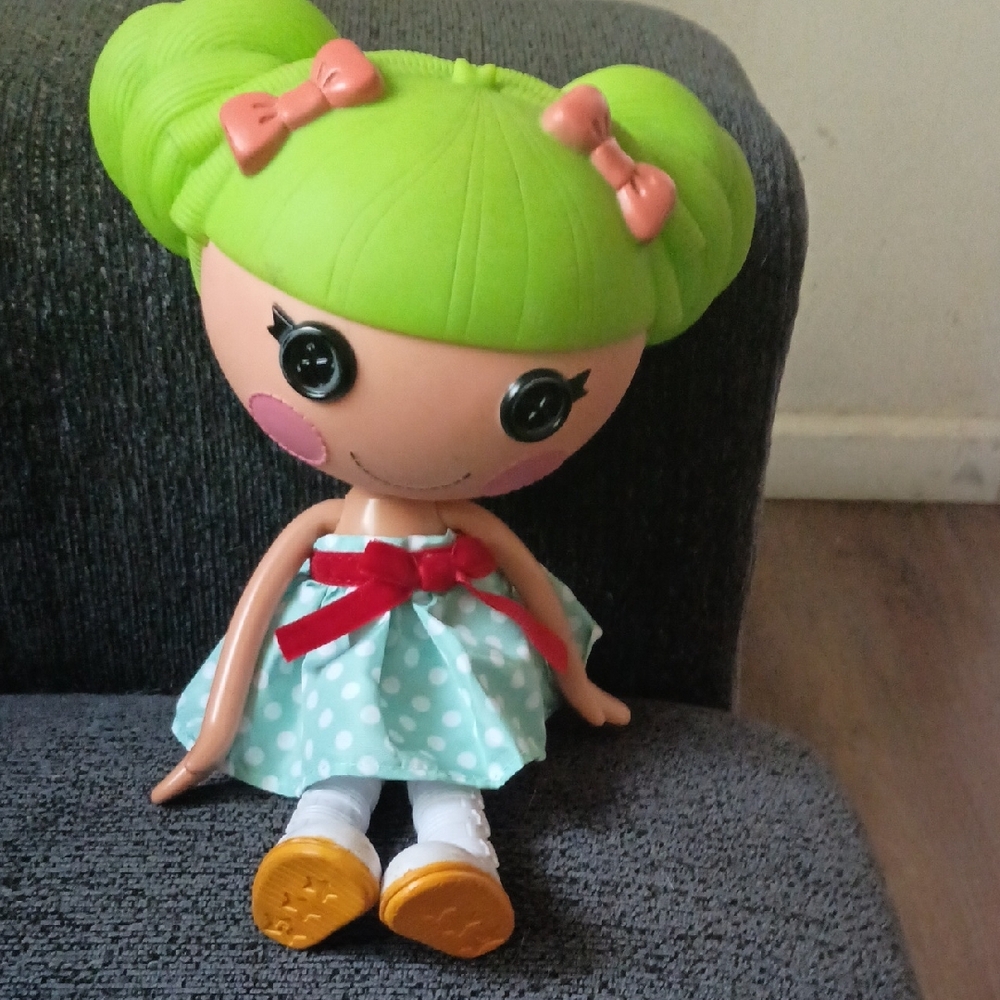 Lalaloopsy Dyna Might doll, a popular collectible character known for her superh